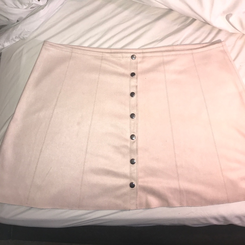 Plus Size Forever 21 Suade mini skirt